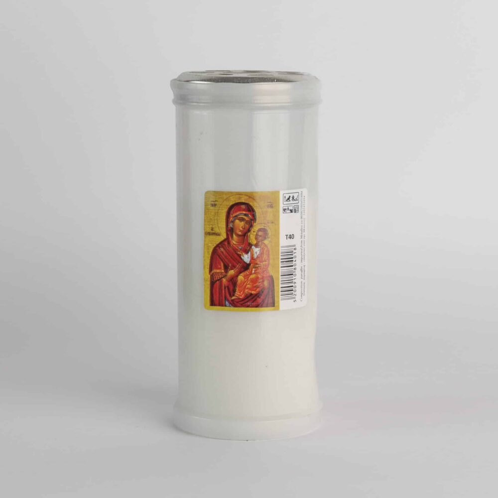 Dedication Candles T40 white